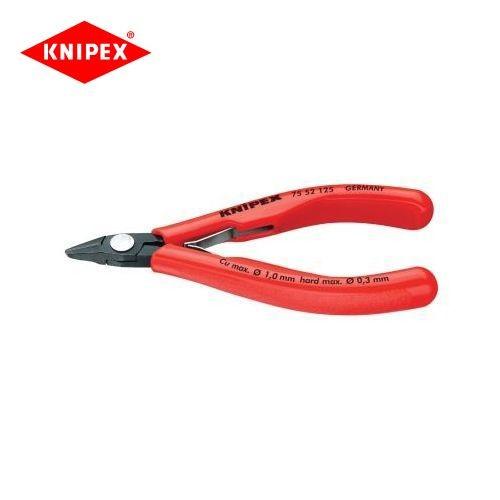 クニペックス KNIPEX エレクトロニクス斜ニッパー7552-125
