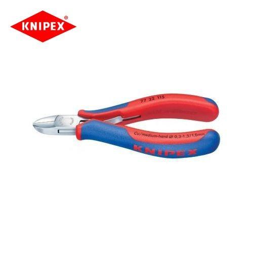 クニペックス KNIPEX エレクトロニクス斜ニッパー7722-115
