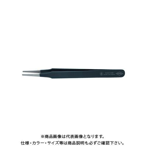 クニペックス KNIPEX 9258-74ESD 精密ピンセット 120MM 9258-74ESD