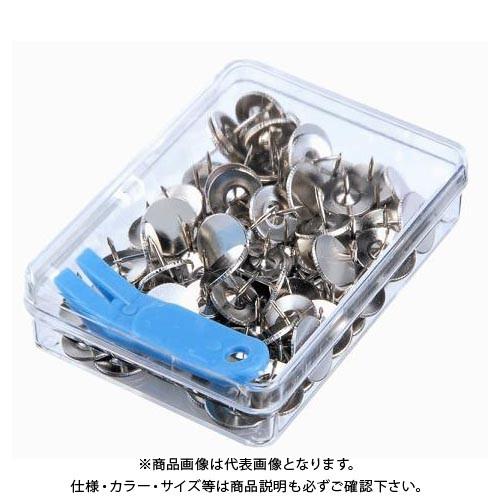 ベロス 二重画鋲 ニッケル 60本 SB-102