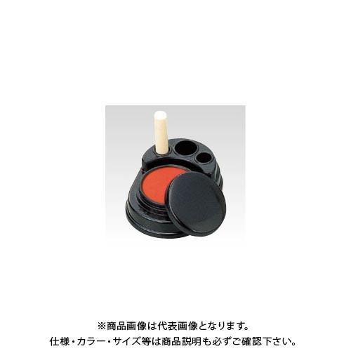 丸山工業 文化朱肉 小判型印立付 BK-2 BK-2