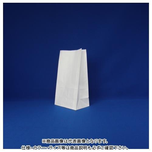 シモジマ 角底 晒無地袋100枚 NO 4 4052400