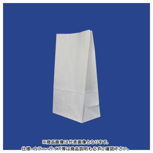 シモジマ 角底 晒無地袋100枚 NO 6 4052600