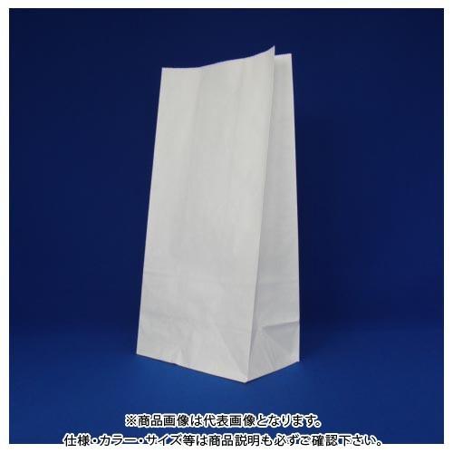 シモジマ 角底 晒無地袋100枚 NO 8 4052800