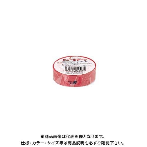 ニチバン ビニールテープ VT-19 赤 VT-191 アカ