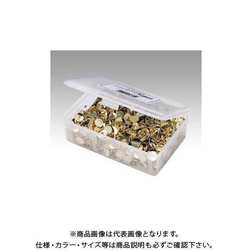 クラウン 二重画鋲 画鋲抜付 (1000本入) CR-GB1000-BRS