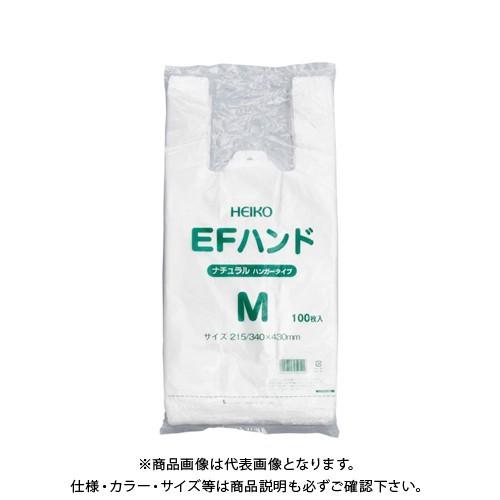 シモジマ EFハンド 100枚 M ナチュラル 6645923