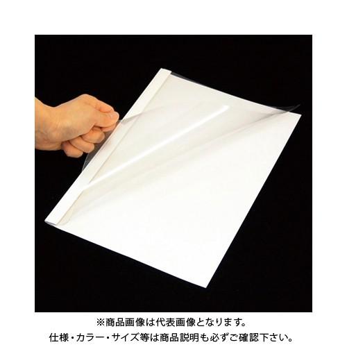 コマース とじ太くん専用カバーA4縦綴1.5mm A4-1.5P ホワイト
