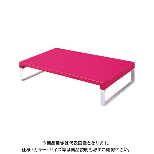 リヒトラブ 机上台 幅390mm 赤 A-7330-3