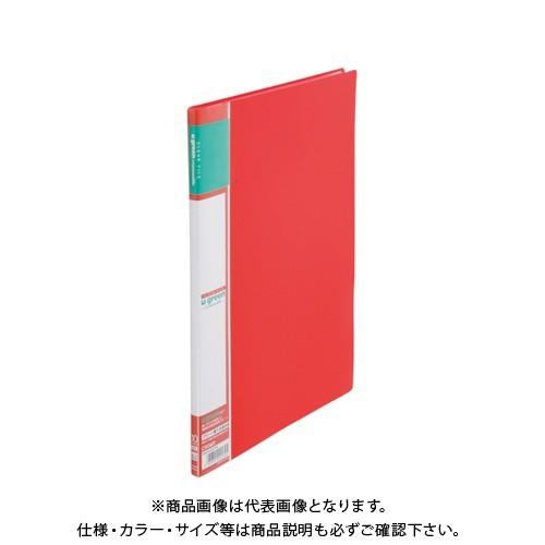 クラウン クリヤーファイルA4リーズナブル10P赤 CR-CFL10-R アカ