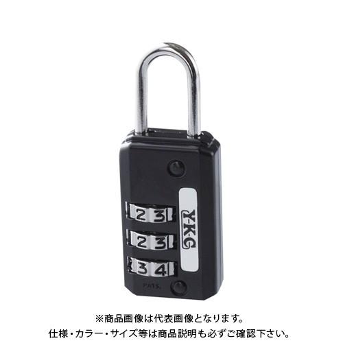 YKC フリーダイヤル錠 ブラック 内幅9mm 120-22-B