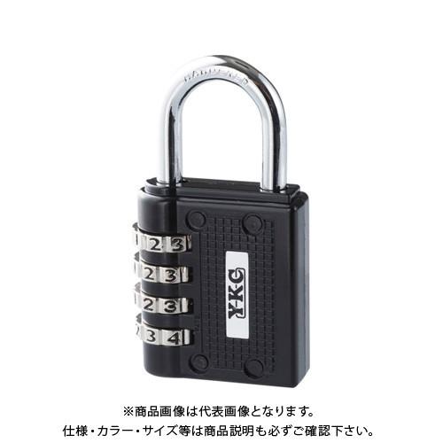 YKC フリーダイヤル錠 ブラック 内幅20mm 120-40-B