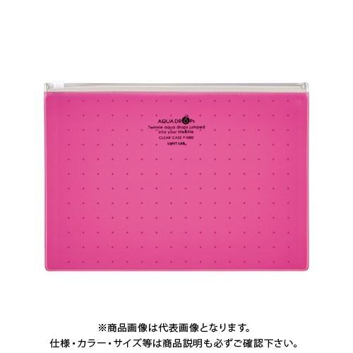 リヒトラブ クリヤーケース M(A5)赤 F-5302-3