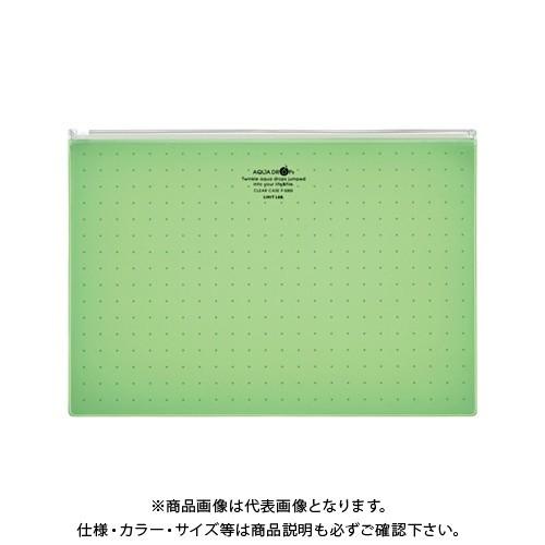 リヒトラブ クリヤーケース L(A4)黄緑 F-5303-6