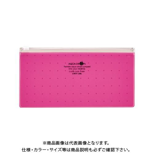 リヒトラブ クリヤーケース ペン 赤 F-5301-3