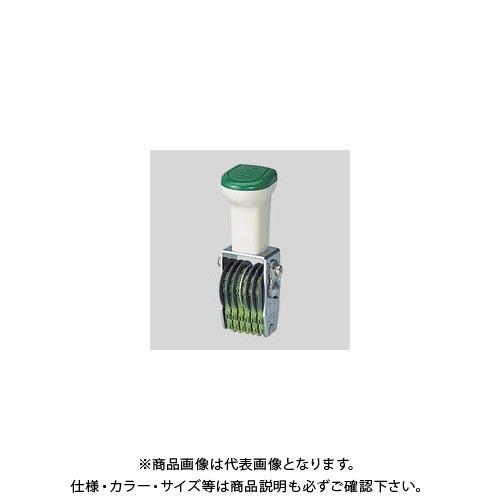 サンビー テクノタッチ回転印 欧文5号6連 TK-056
