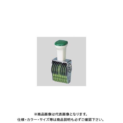 サンビー テクノタッチ回転印 欧文4号8連 TK-048