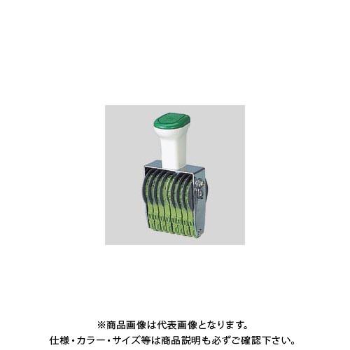 サンビー テクノタッチ回転印 欧文2号8連 TK-028