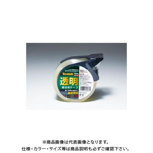 スリーエム スコッチ透明梱包用テープ315カッター付 315DSN
