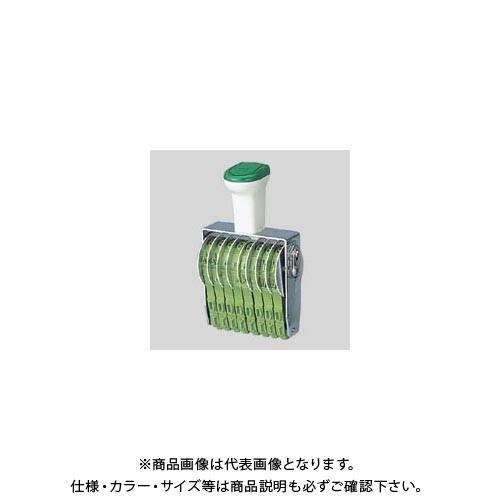 サンビー テクノタッチ回転印 欧文1号8連 TK-018