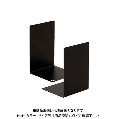 ソニック ブックエンド L型大 黒 1組(2枚) DA-318-D