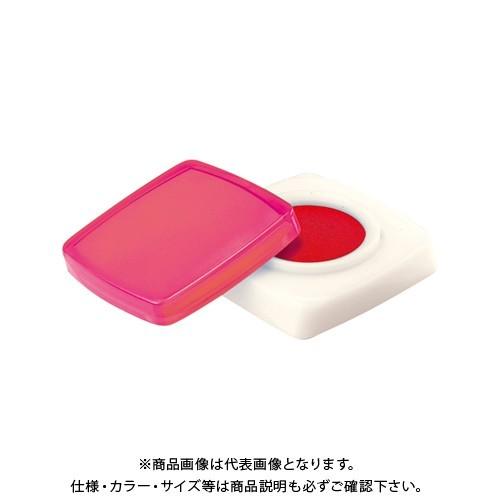 シヤチハタ 印マット付朱肉シクオス30号ローズピンク MGM-30/H-1