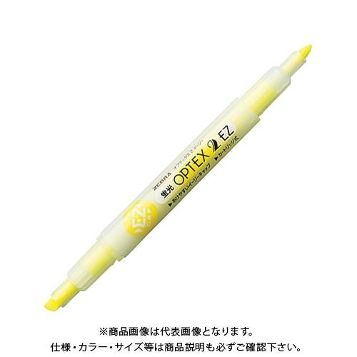 ゼブラ 蛍光オプテックス2-EZ 黄 WKT11-Y