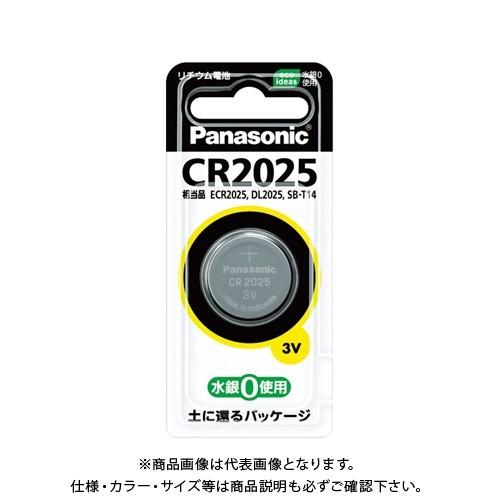パナソニック リチウムボタン電池 CR2025P