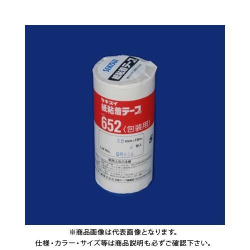 積水化学 紙粘着テープ652 30X18 4個入 NO.652 30X18-4P