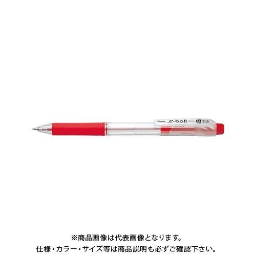 ぺんてる ドットイーボール0.5 B軸 赤 BK125-B アカ