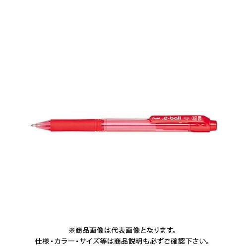 ぺんてる ドットイーボール1.0 B軸 赤 BK130-B アカ