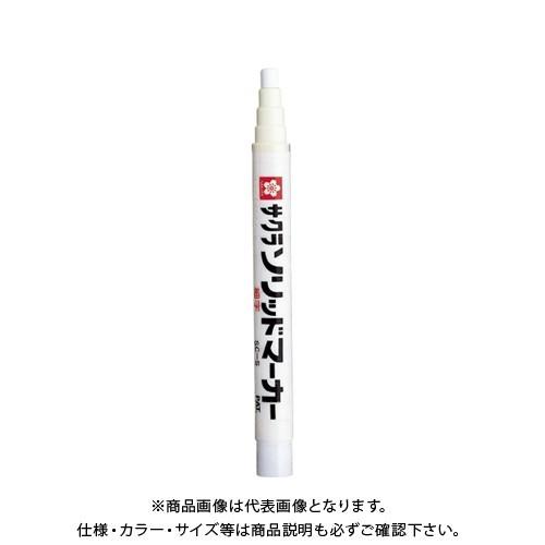 サクラクレパス ソリッドマーカー 細字 白 SC-S#50