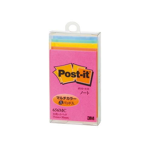 スリーエム ポストイットノート マルチカラー 656MC
