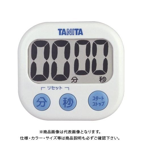 タニタ デジタルタイマー ホワイト TD-384-WH