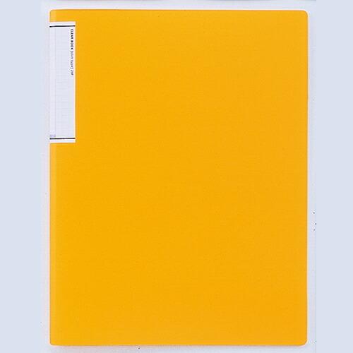リヒトラブ クリヤーブック A4S 20P 橙 N-7111-4