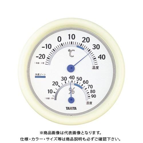 タニタ アナログ温湿度計 TT513 ホワイト TT-513-WH
