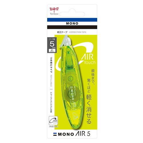 トンボ鉛筆 修正テープモノエアーペン型詰替ライム CT-PAX5C60