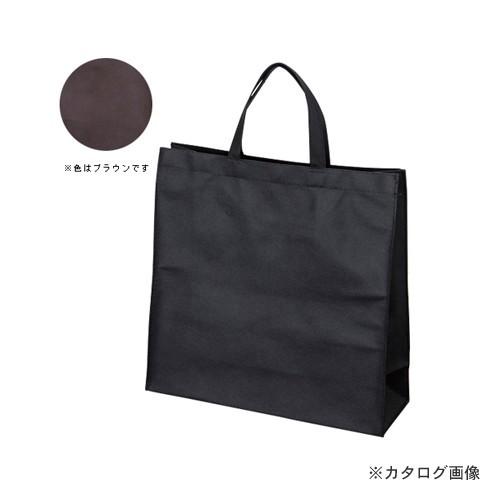 サンナップ 不織布バッグマチ付 小10枚 ブラウン FBH-33BR