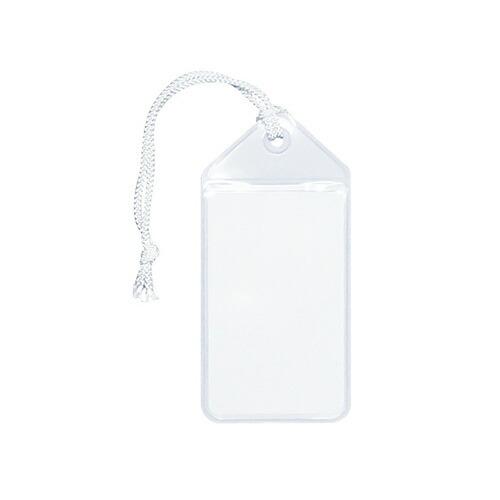 共栄プラスチック ネ-ムタッグ(旅行名札) ホワイト C-80-5-W