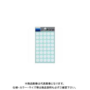 エーワン カラーラベル15mm丸 白 07030の商品画像