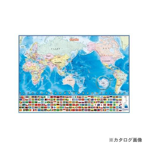 デビカ いろいろ書ける！消せる！世界地図 073102