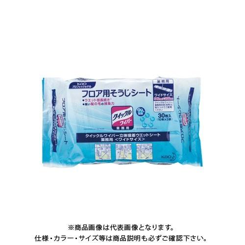 花王 クイックル立体吸着ウエットシート30枚 510440