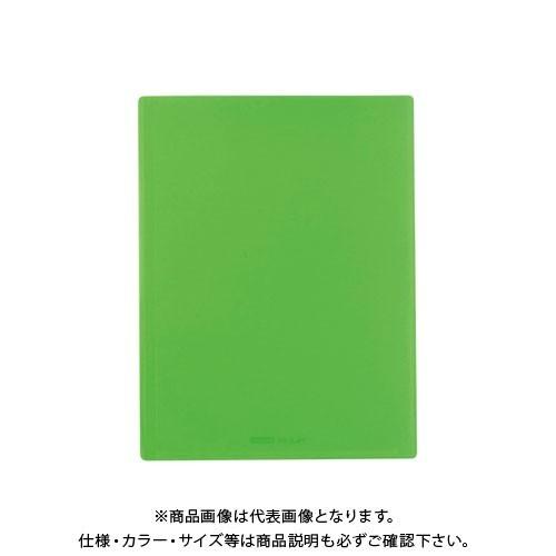 ビュートン ファイルDX 6ポケット ライトグリーン TFD-A4-6CLG