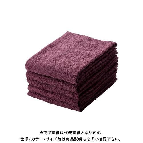 オーミケンシ フェイスタオル5枚入り ダークブラウン 8307