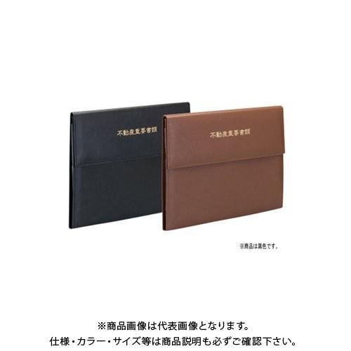 テージー 不動産書類ホルダー エコタイプ T 黒 FHB-140-01T
