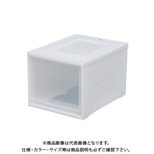 アイリスオーヤマ チェストBCシリーズ ホワイト/クリア BC-MD