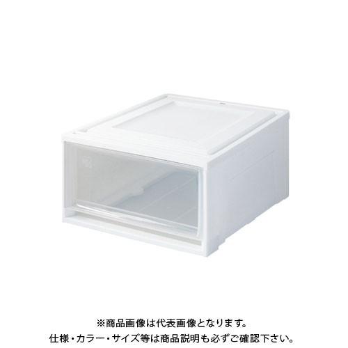 アイリスオーヤマ チェストBCシリーズ ホワイト/クリア BC-L
