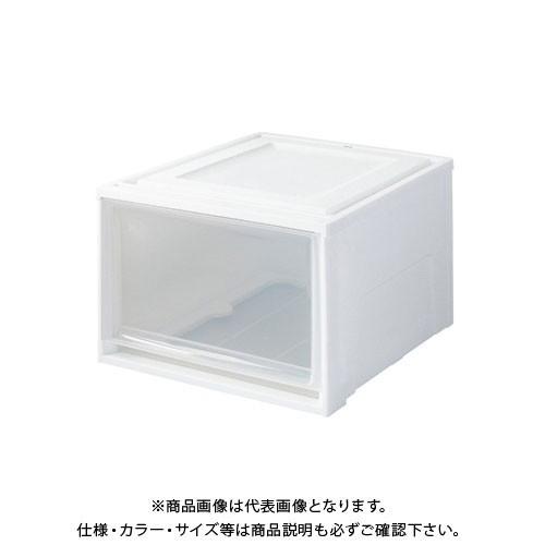 アイリスオーヤマ チェストBCシリーズ ホワイト/クリア BC-LD