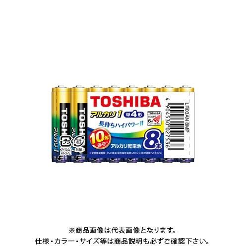 東芝 アルカリ乾電池 アルカリ1 LR03AN 8MP