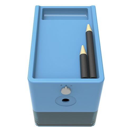 ナカバヤシ 電動鉛筆削り スリムトレータイプ DPS-601KB
